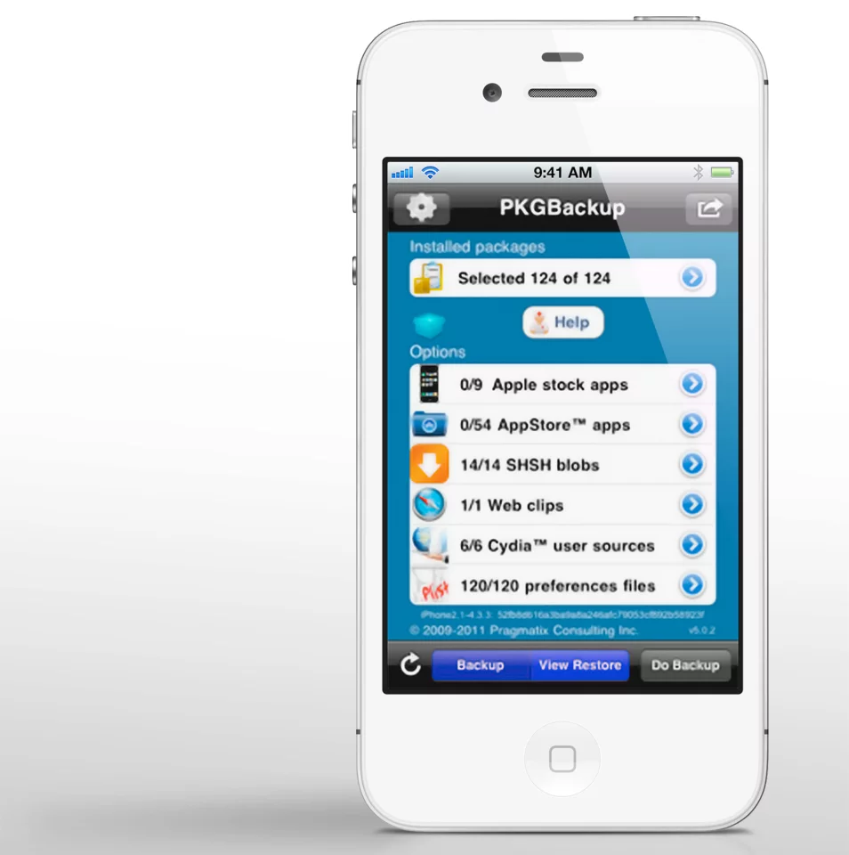 Pkgbackup is a highly-customizable backup/restore system for your Cydia apps