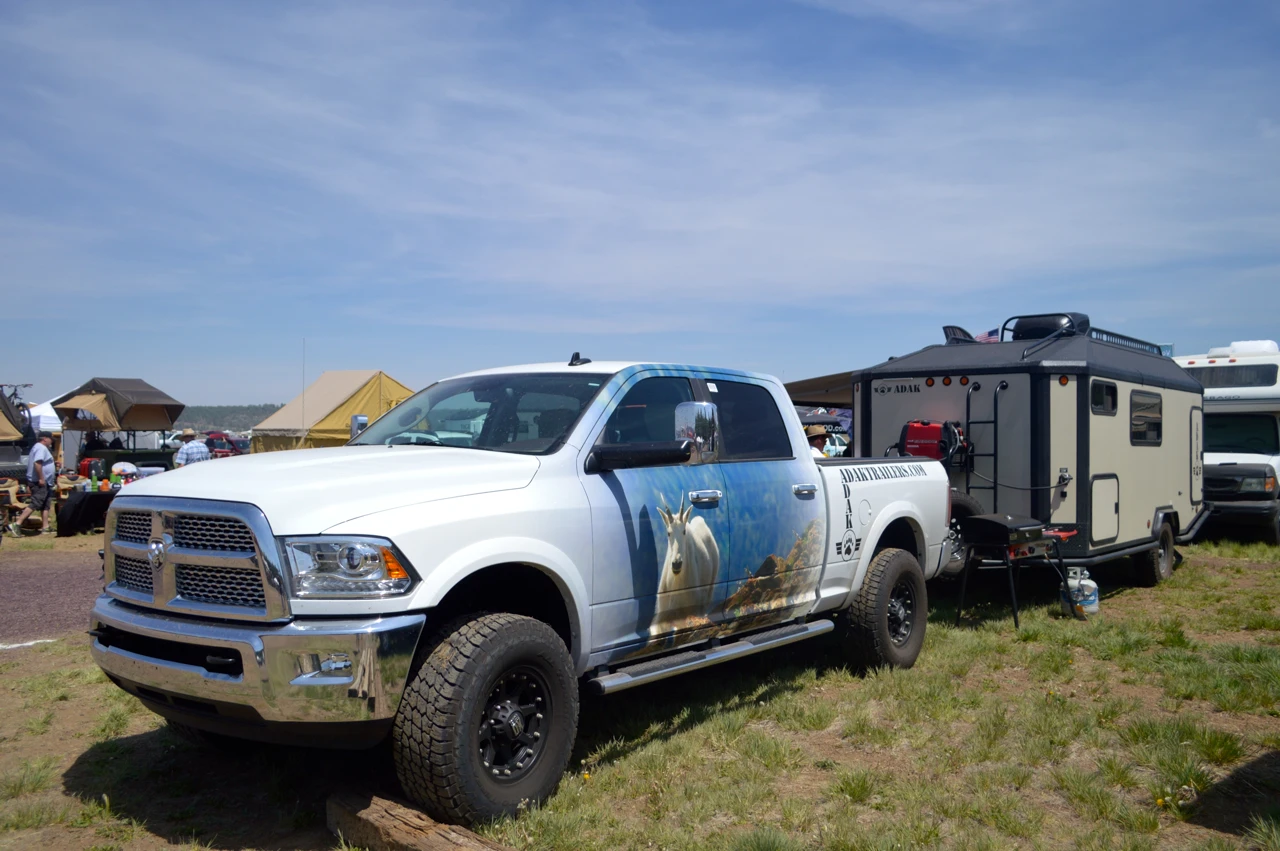 ADAK says the trailer is built to "to go whereever your tow vehicle has the guts to pull it" (Photo: C.C. Weiss/Gizmag)