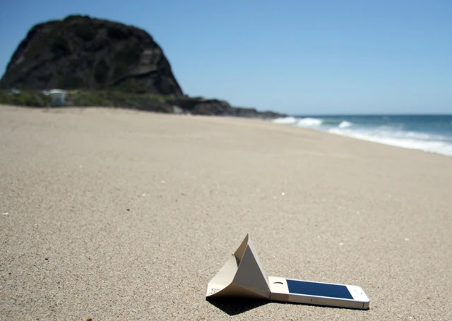 The eco-amp functions much like the horn from an old Gramophone player
