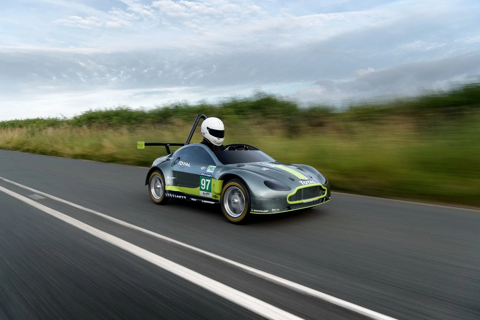 The little Aston Martin Vantage GTE Soapbox