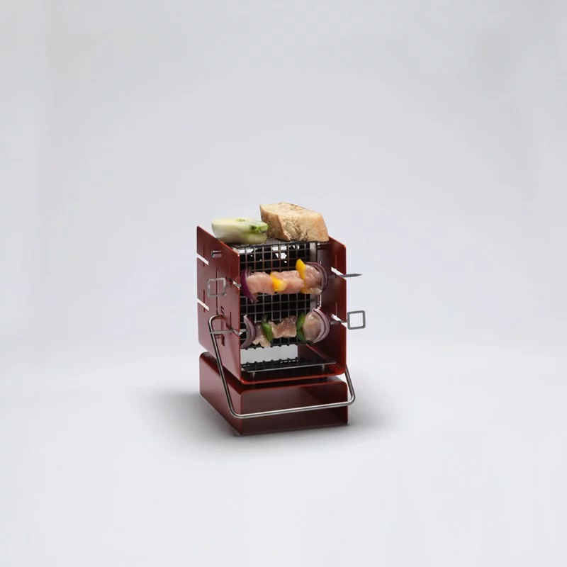 The Silo Grill offers three sides of grilling