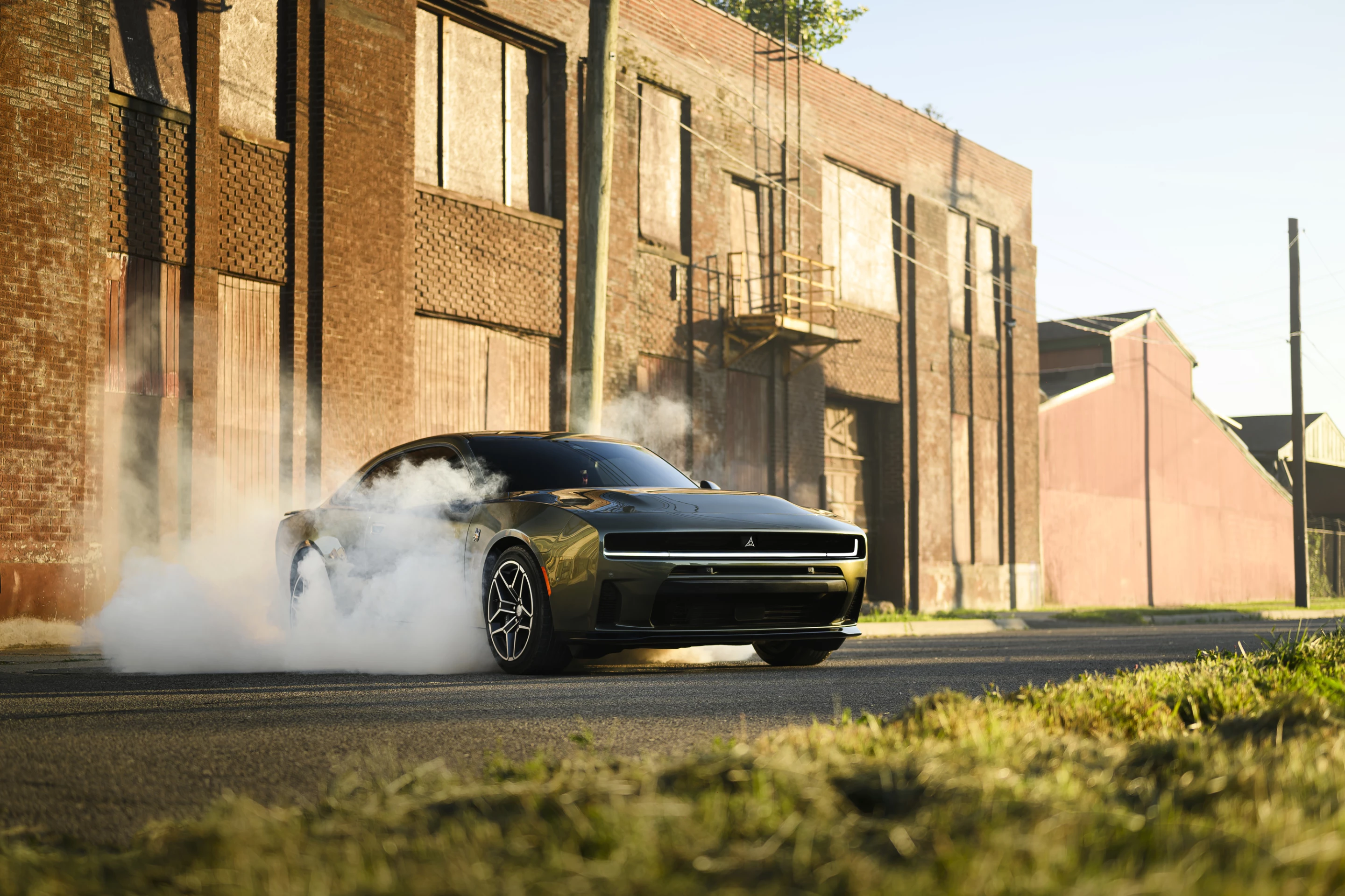 The 2026 Dodge Charger Sixpack Scat Pack model includes Line Lock mode for easy burnouts