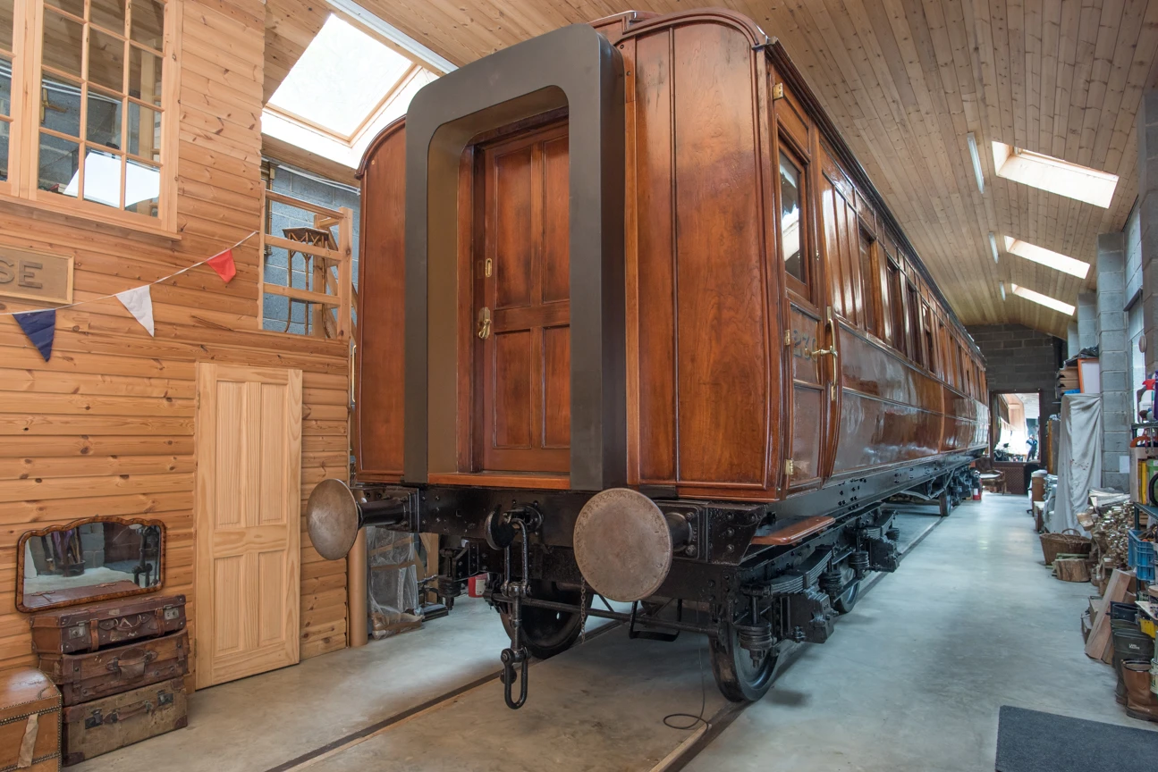 The aptly-named Railway Carriage is in the Unexpected category