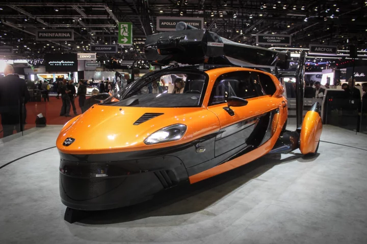 The Pal-V Liberty Pioneer is based on the same flying car shown off last year, but with a few extra trimmings to give its limited run of 90 an extra air of exclusivity