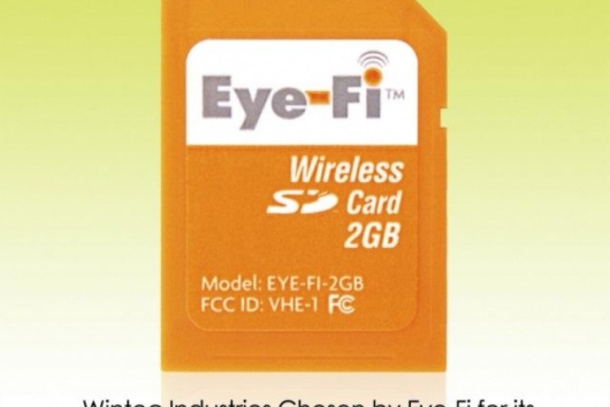 Eye-Fi: world's first wireless SD memory card
