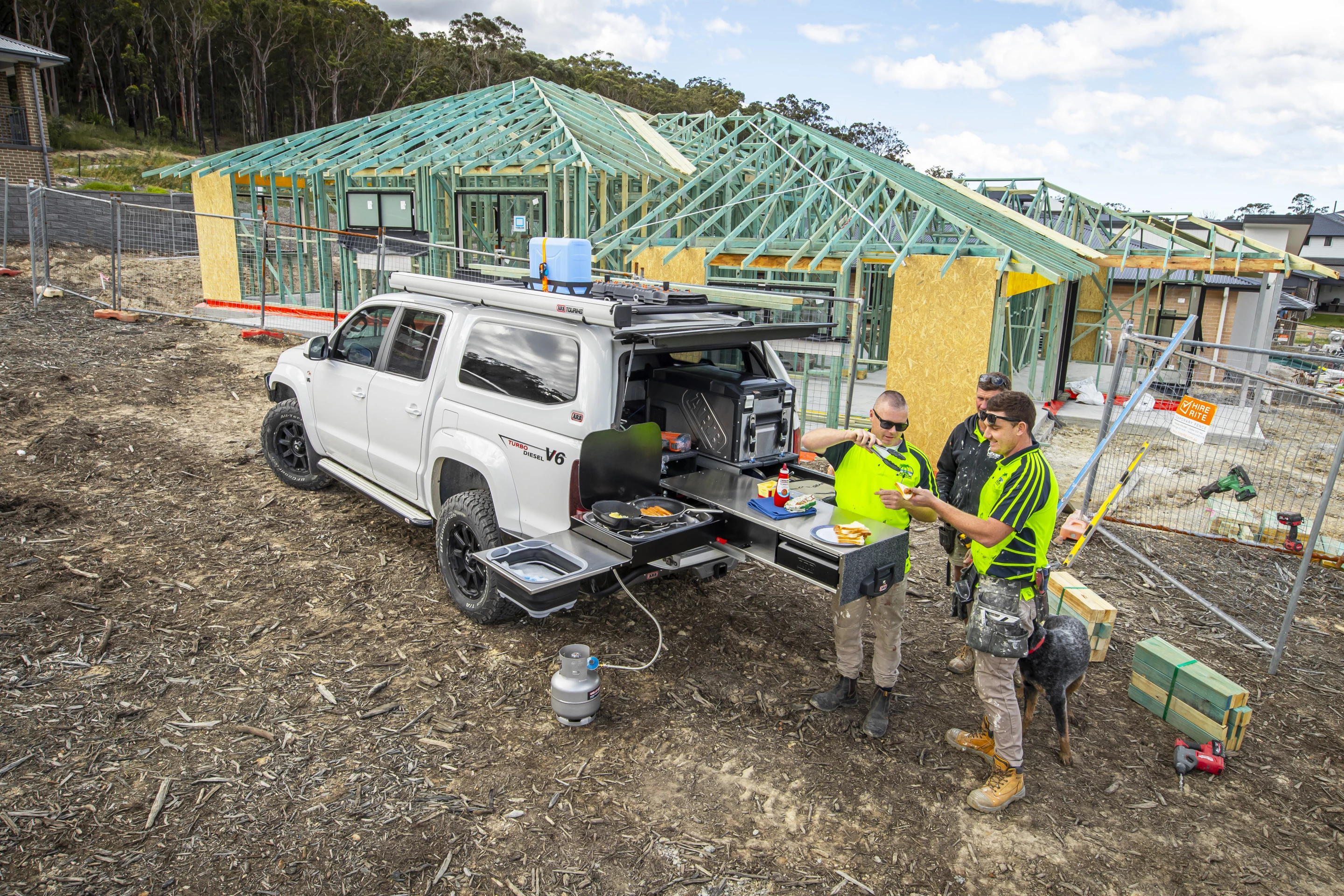 The Slide Kitchen isn't only for camping and overlanding