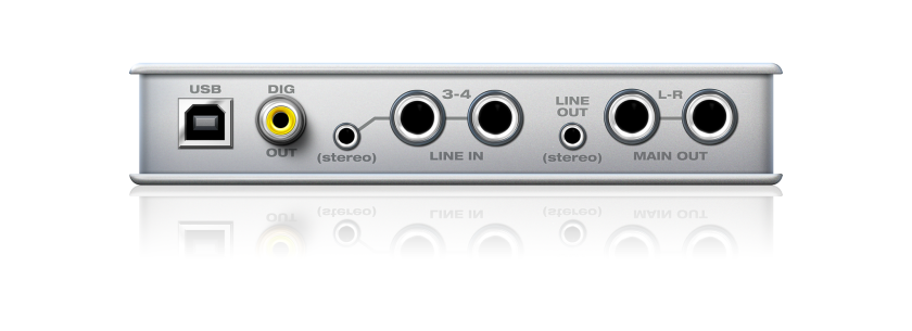 It can record up to four inputs simultaneously from dedicated guitar and mic sockets at the front and a couple of line-in sockets to the rear