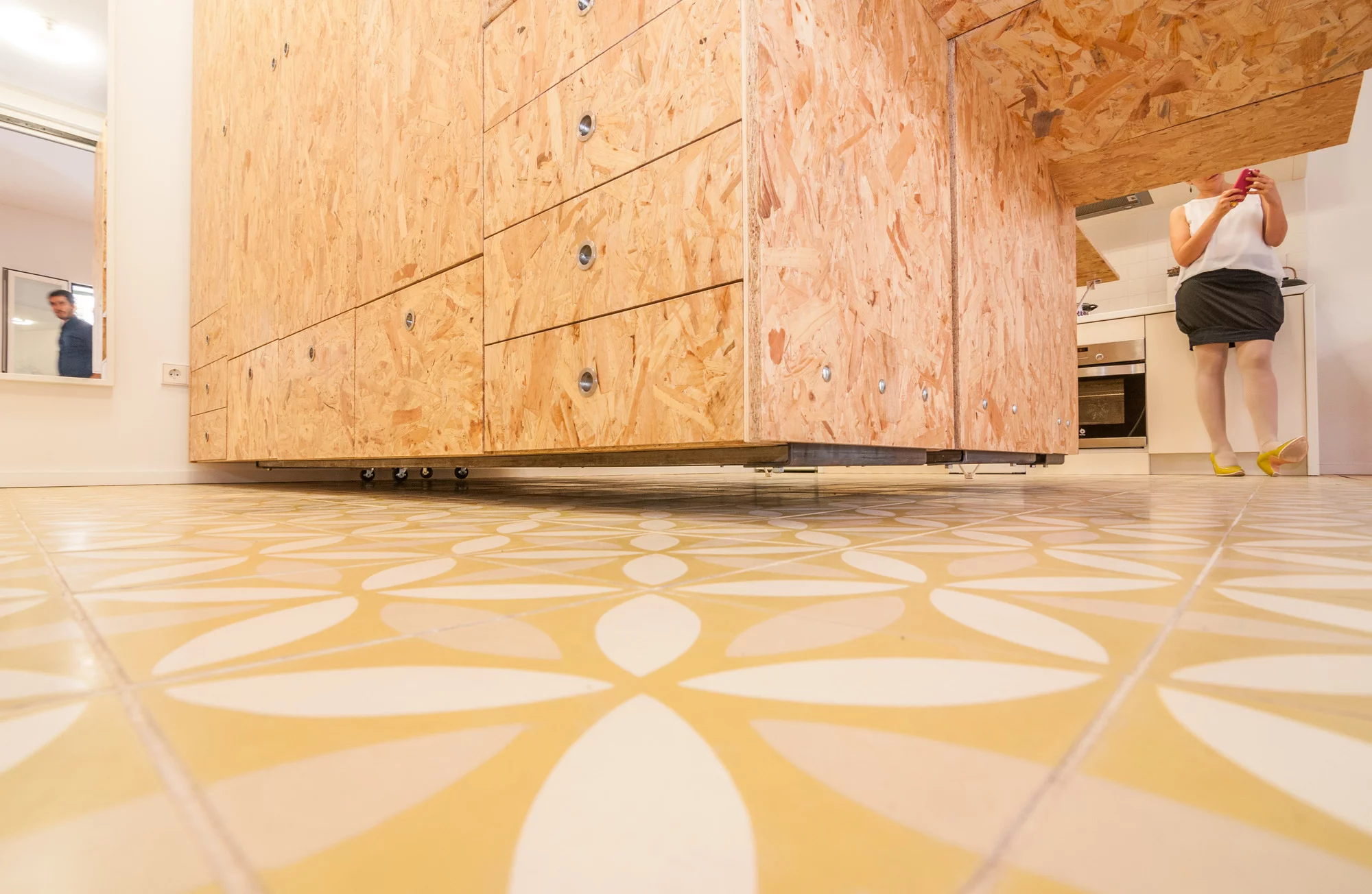 The units rest on wheels and are easy to move (Photo: Javier de Paz García)