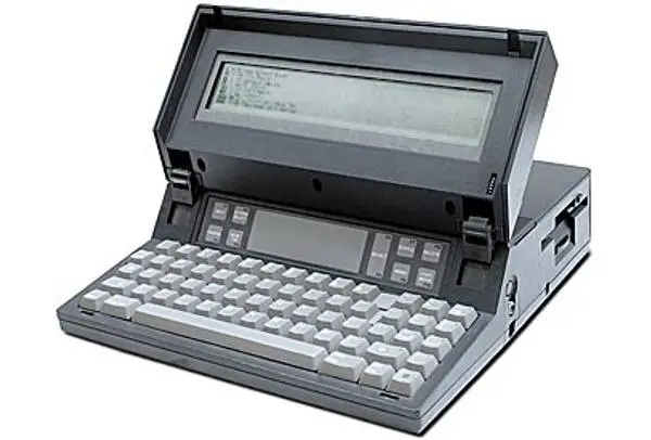 The Gavilan SC (1983) was the first personal computer to be marketed as a "laptop"