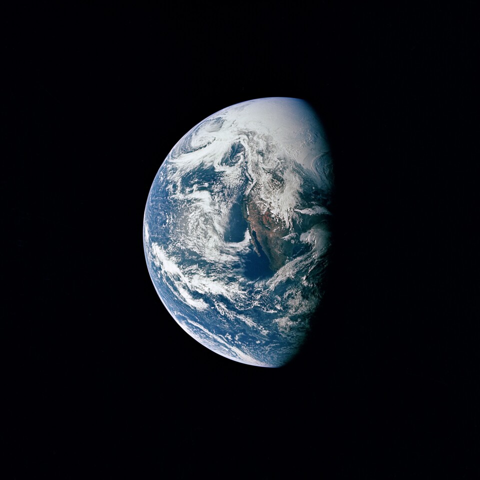 La Terre vue depuis Apollo 13