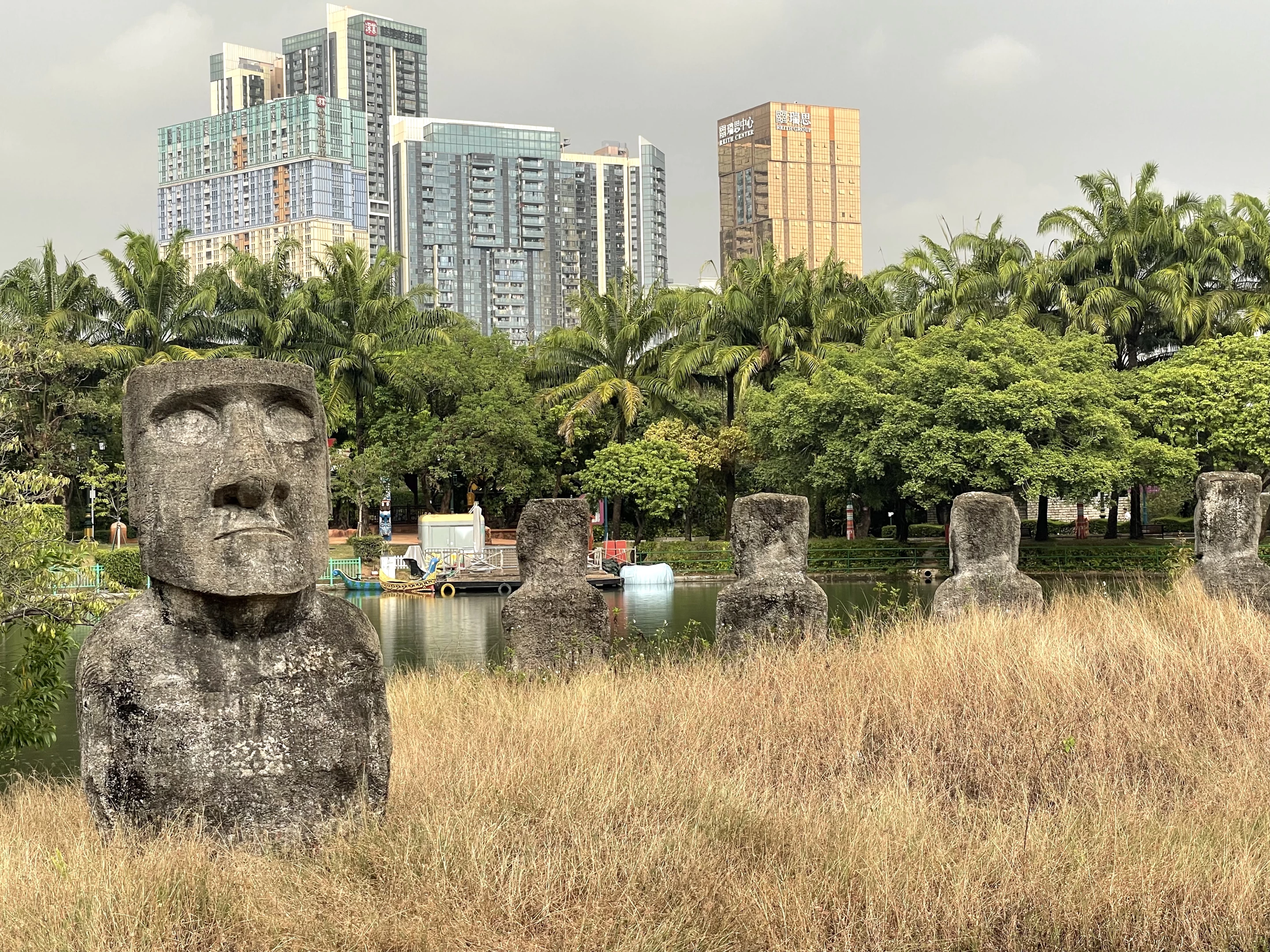 The famed statues of Rapa Nui (Easter Island) are a surprise highlight