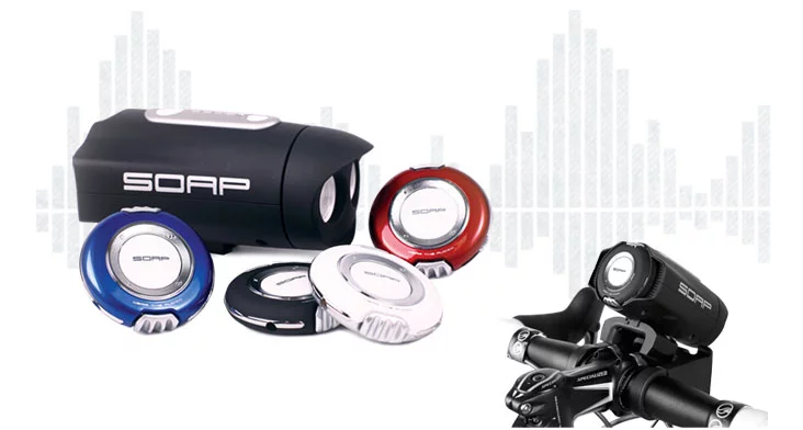 The Soap MP3 player and Sports Bike Audio unit are great accessories for cyclists