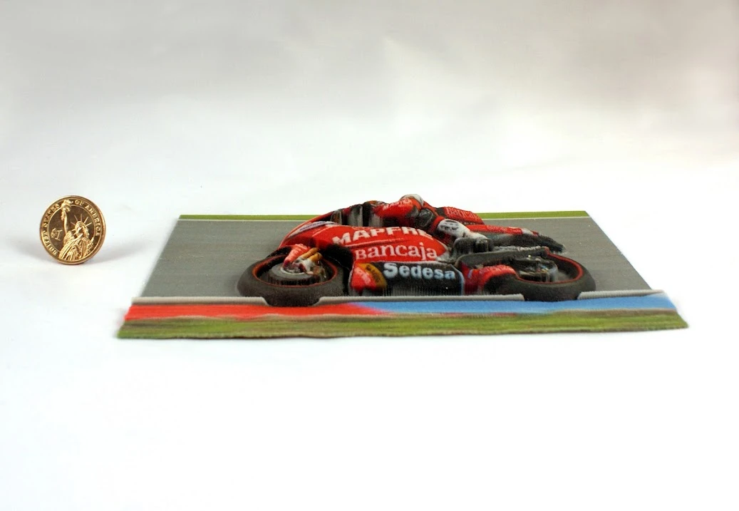 BumpyPhoto of a motorbike