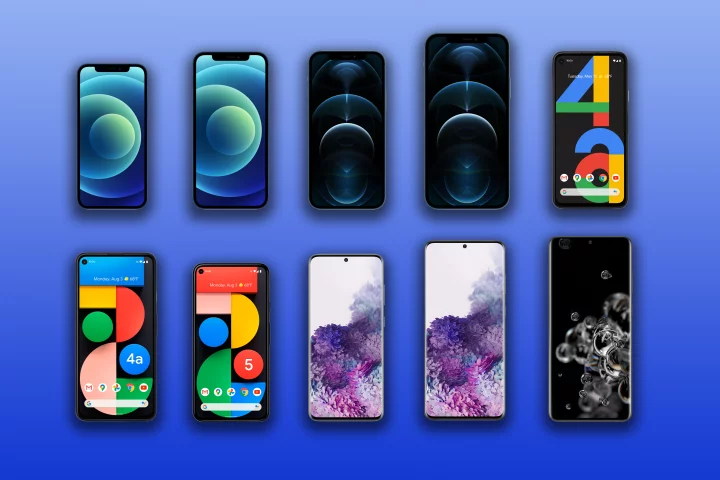 New Atlas compares the specs and features of 2020's biggest phones, including the iPhone 12 mini, iPhone 12, Pro and Pro Max, the Pixel 4a, Pixel 4a 5G and Pixel 5, and the Galaxy S20, S20+ and S20 Ultra