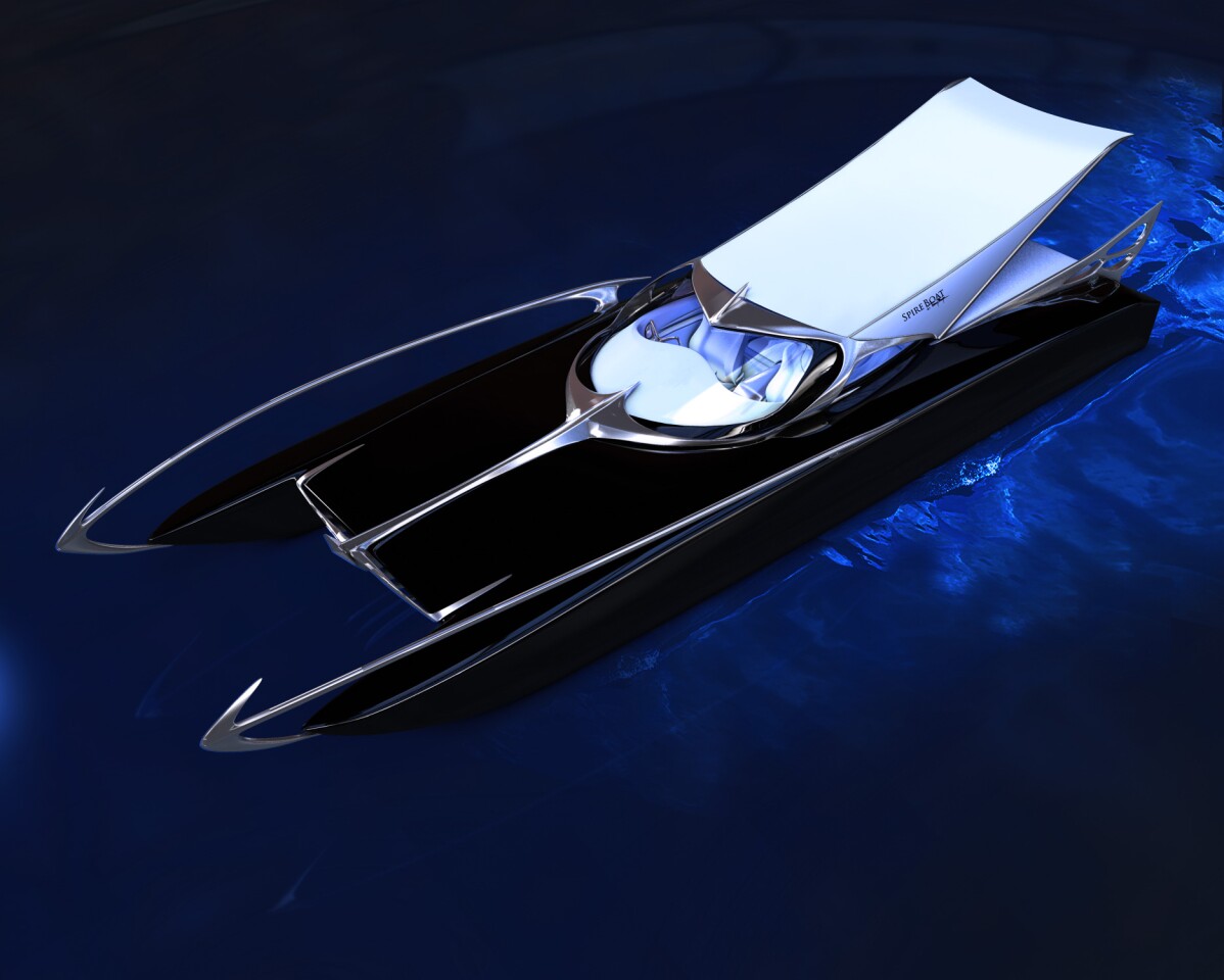 The Thierry Mugler Inspire Powerboat