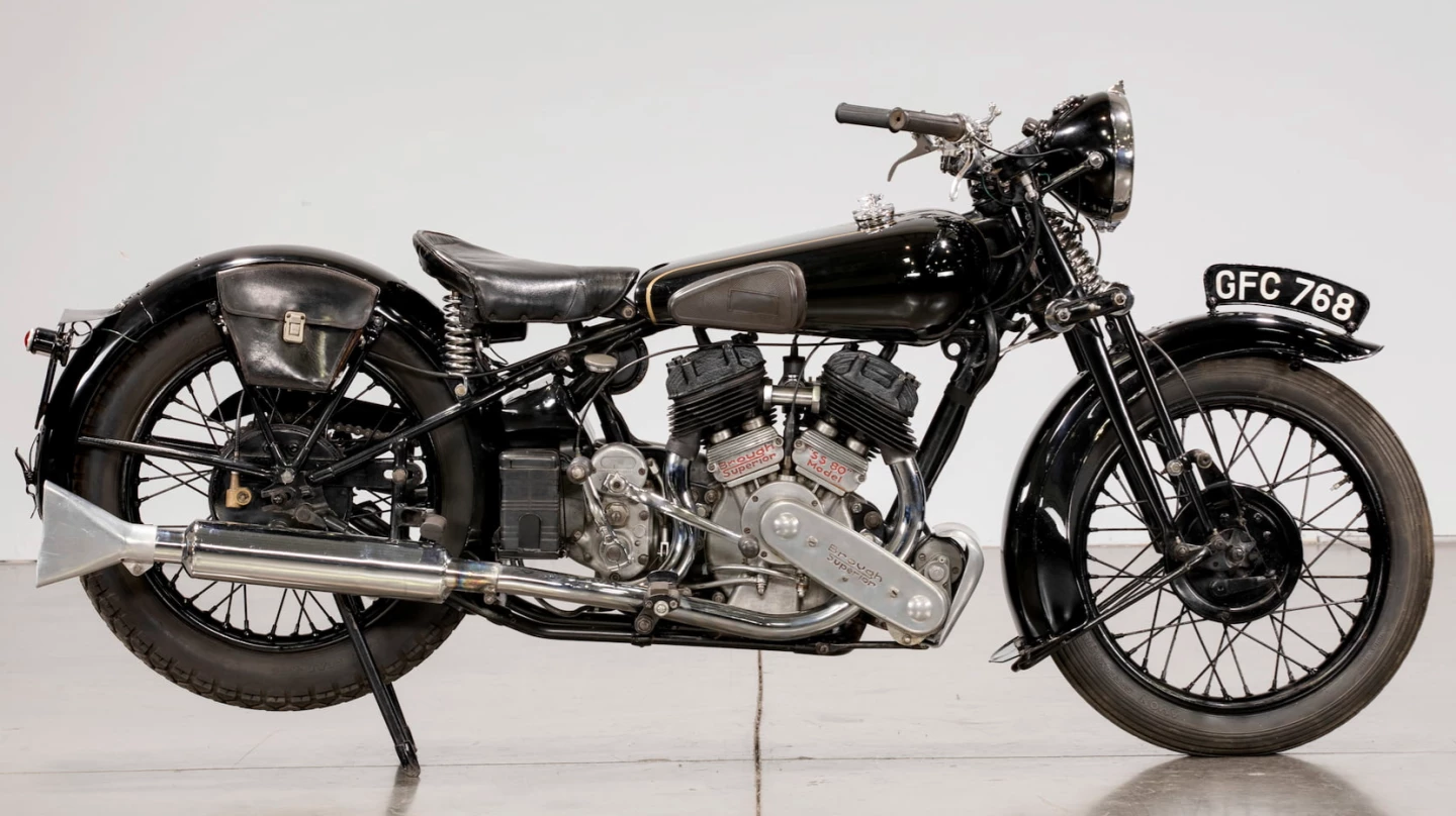 $110,000 | 1936 Brough SS 80 | Auction Link: Mecum