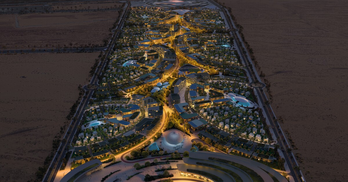 Zaha Hadid Architects designs new city in UAE with oasis center Zaha Hadid Architects designs new city in UAE with oasis center