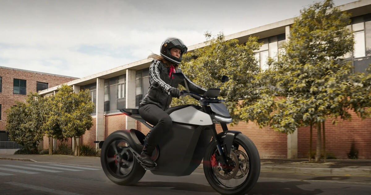 Ola’s Roadster e-motorcycles deliver over 120 mph for less than ,000 Ola’s Roadster e-motorcycles deliver over 120 mph for less than ,000