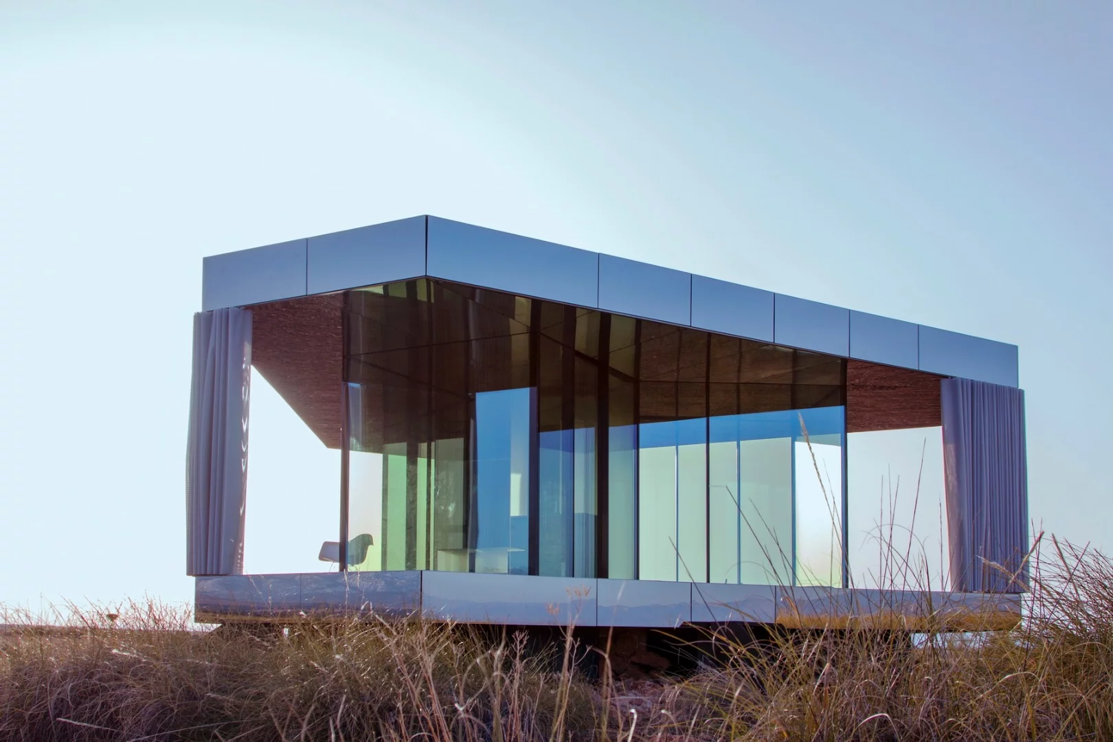 The Glass House will host up to two occupants for a week at a time