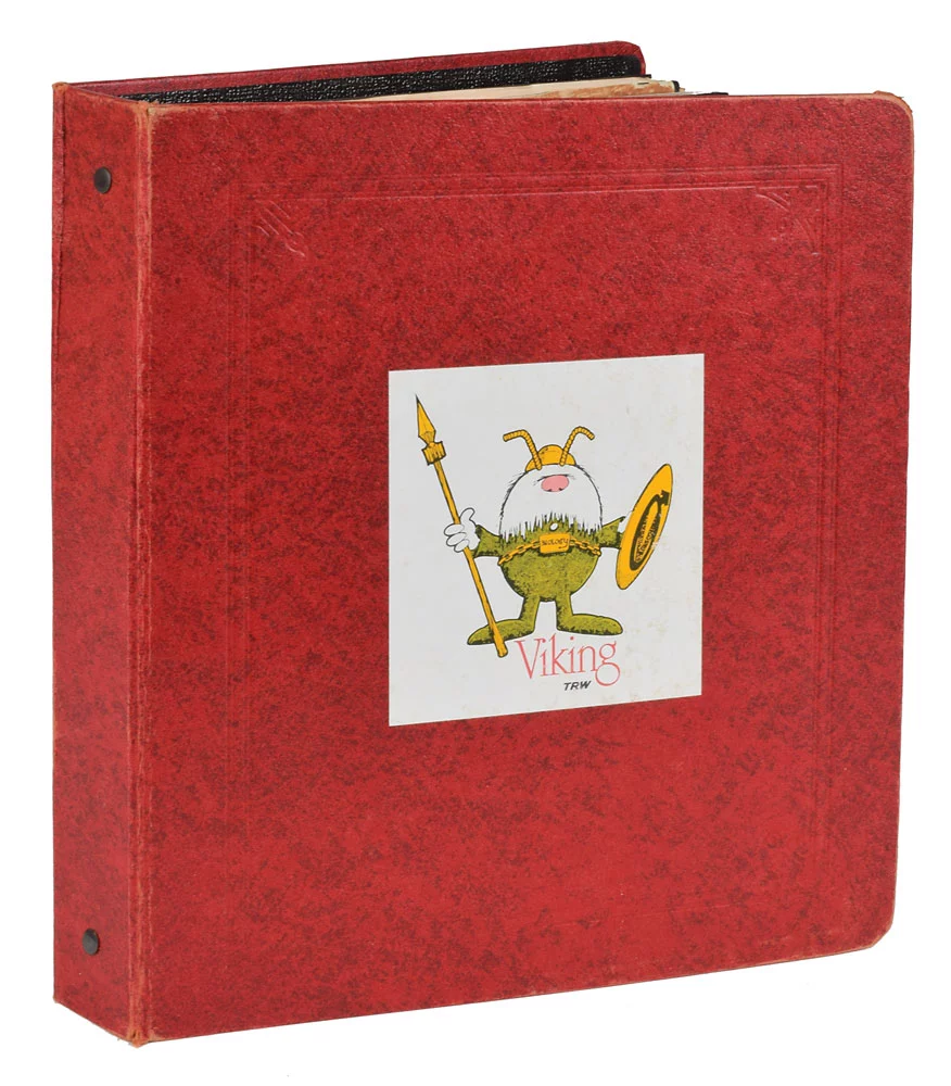 Loose-leaf notebook from the Carl Sagan collection