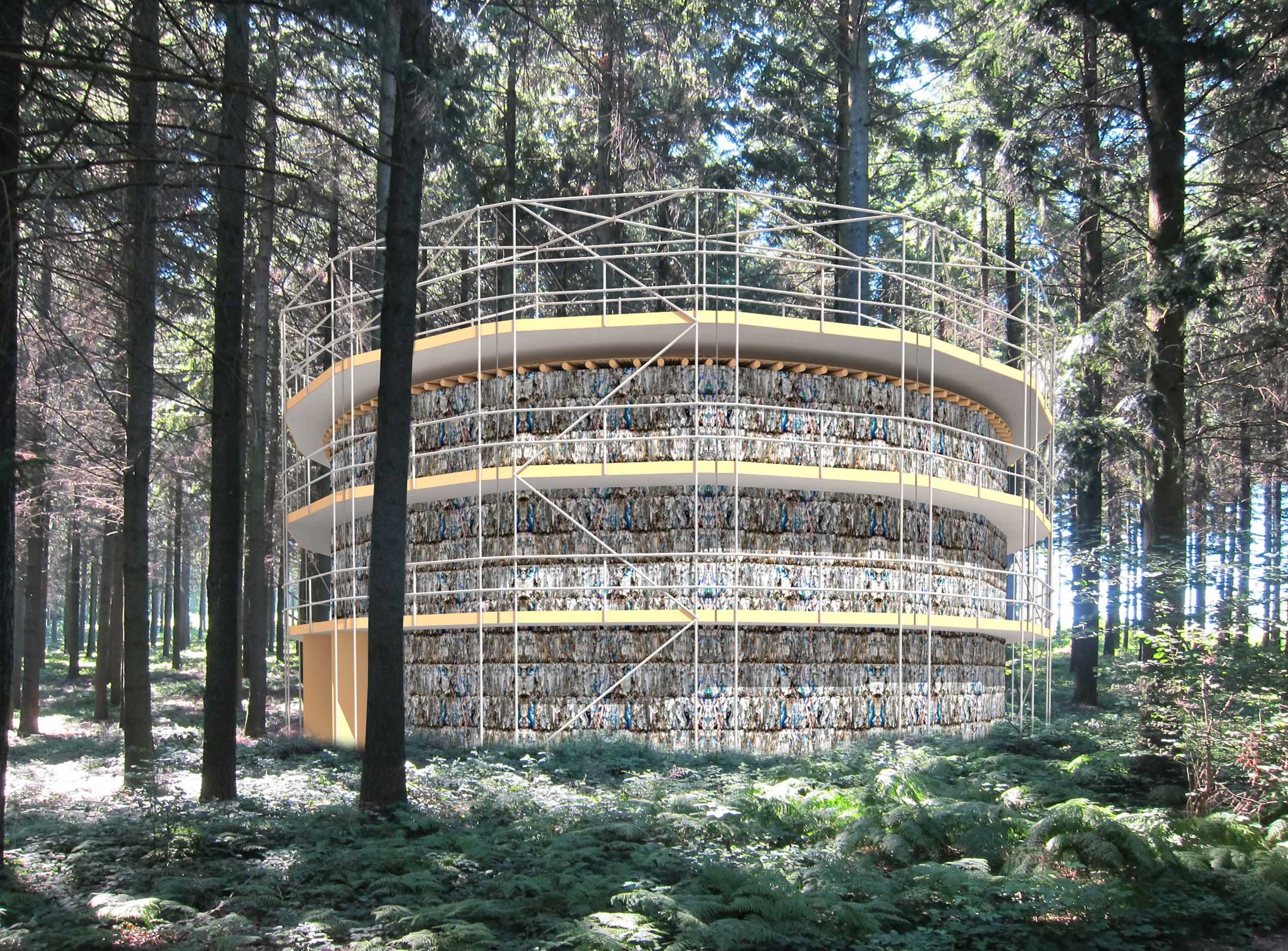The Paper Bale Theater (Image: Studio Andrew Todd)