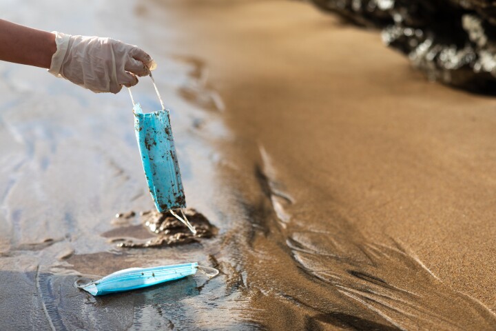 Single-use masks, packaging from online orders and food-delivery containers have amounted to a huge post-pandemic plastic waste problem