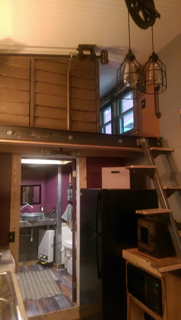 Steampunk Adventure Home comprises 31 sq m (340 sq ft) of floorspace (Photo: Maximus Extreme Living Solutions)
