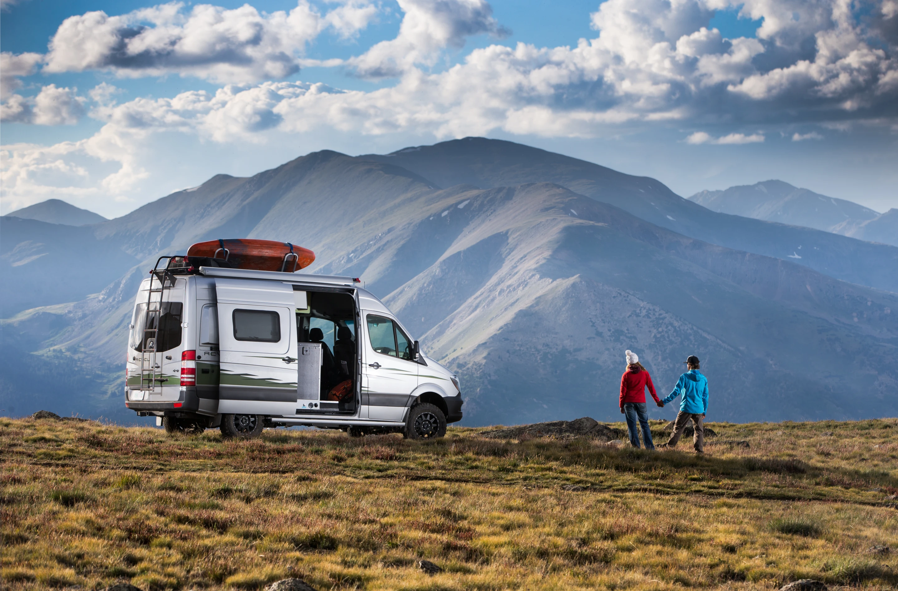 The Revel is based on a 144-in-wheelbase Mercedes-Benz Sprinter 4x4