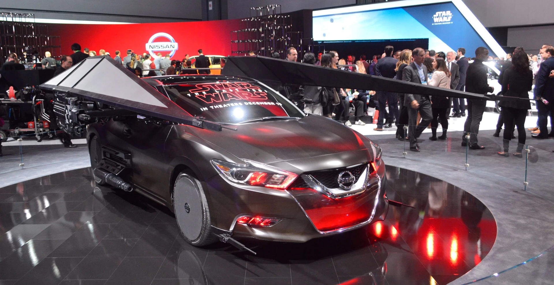 The Kylo Ren Maxima at the LA Auto show