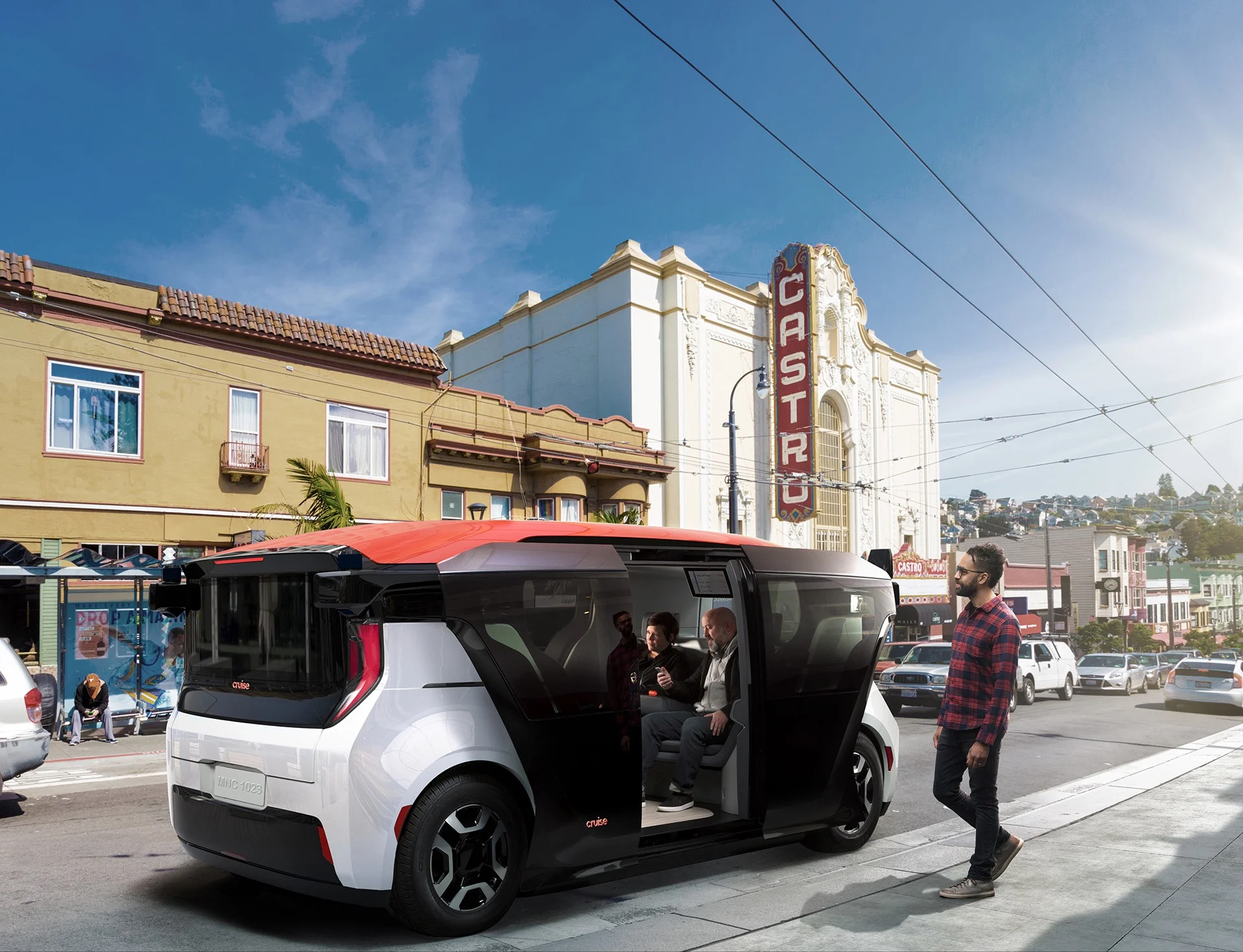 Cruise Rideshare Cruise launches Origin autonomous electric ride-share shuttle