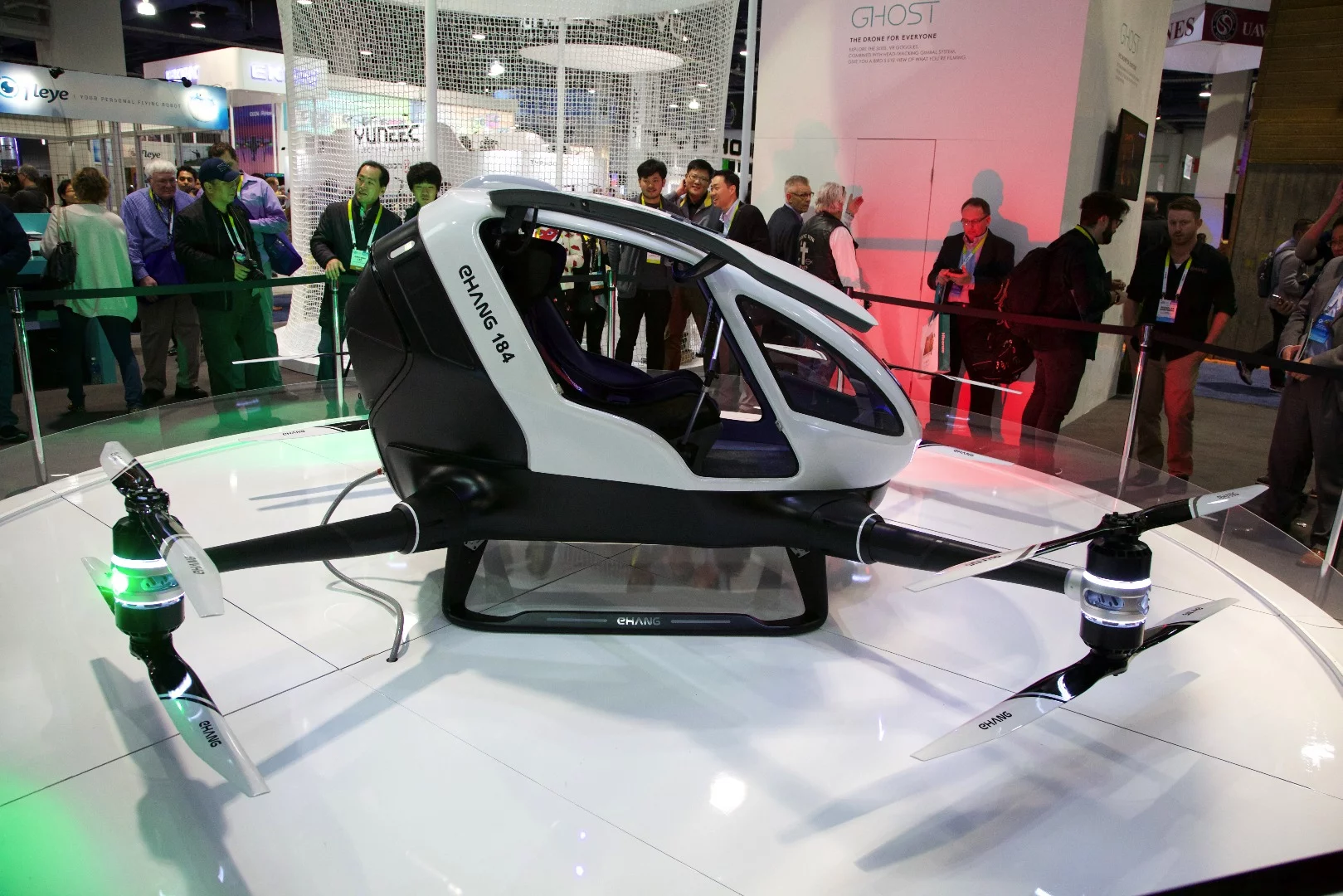 The human-totin' Ehang 184 AAV at CES