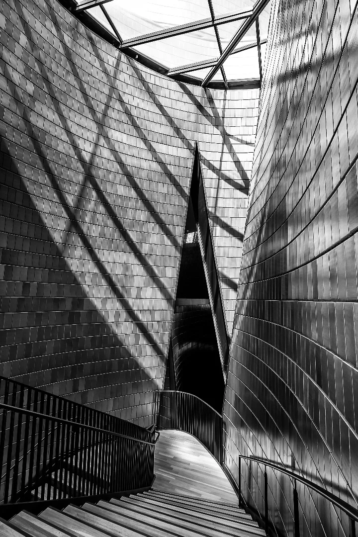 The staircases were also designed with acoustics in mind