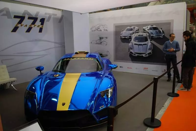 Mazzanti doesn't list any new specs, but the standard 751-hp Evantra isn't exactly wanting for performance: 3-second 0-60 mph and 223 mph+ (360 km/h+) top speed