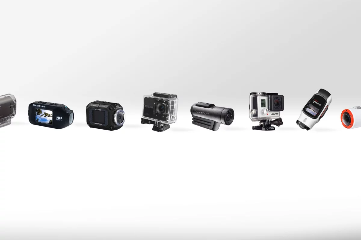 Gizmag compares eight of today's best-known actioncams