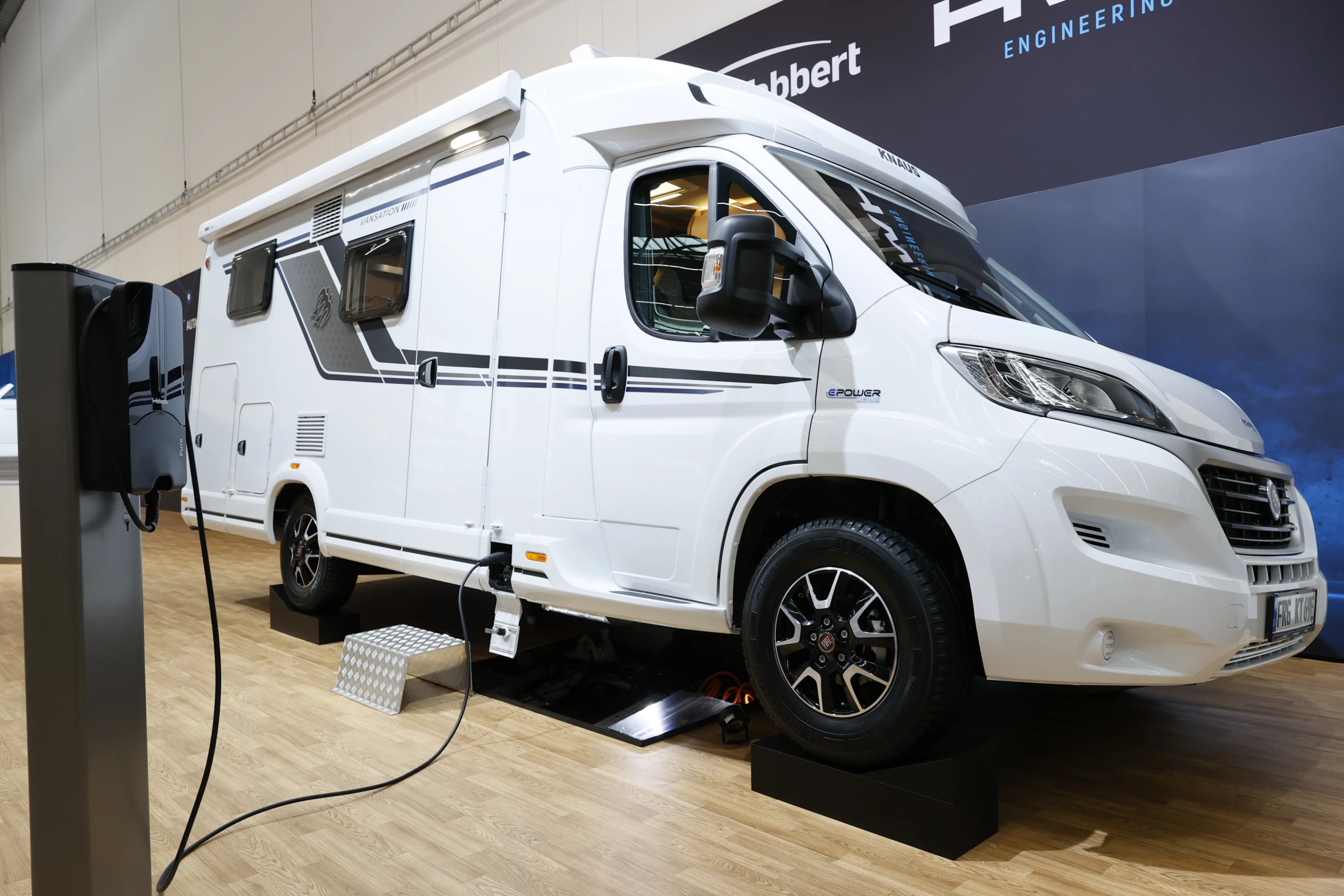 Knaus shows the E.Power Drive at the 2021 Caravan Salon