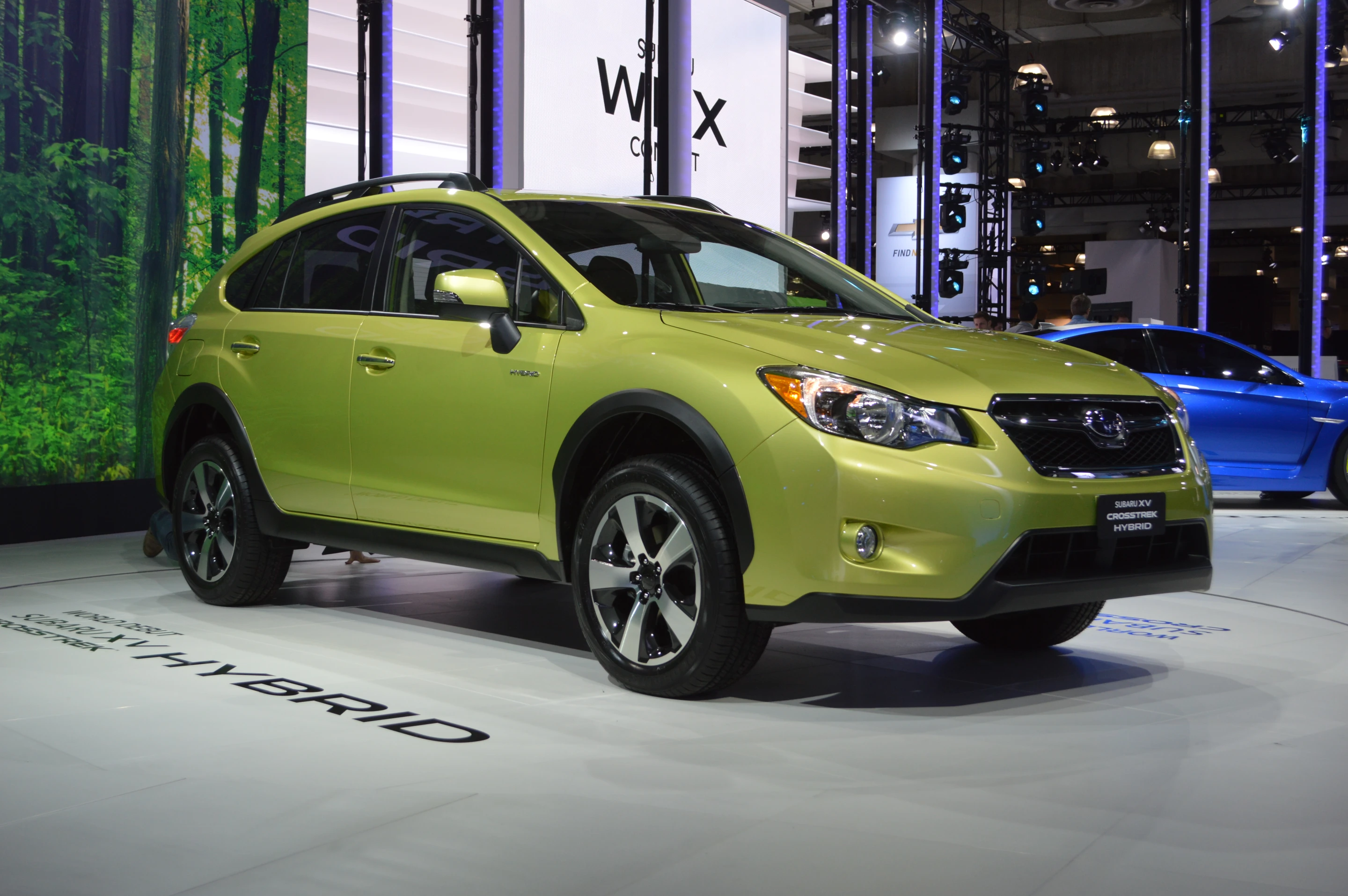 Subaru's first production hybrid debuts at the 2013 NY International Auto Show
