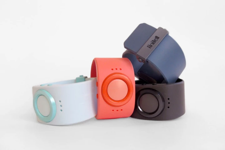 Tinitell is a simple wrist-worn mobile phone designed to give children independence and give parents peace of mind