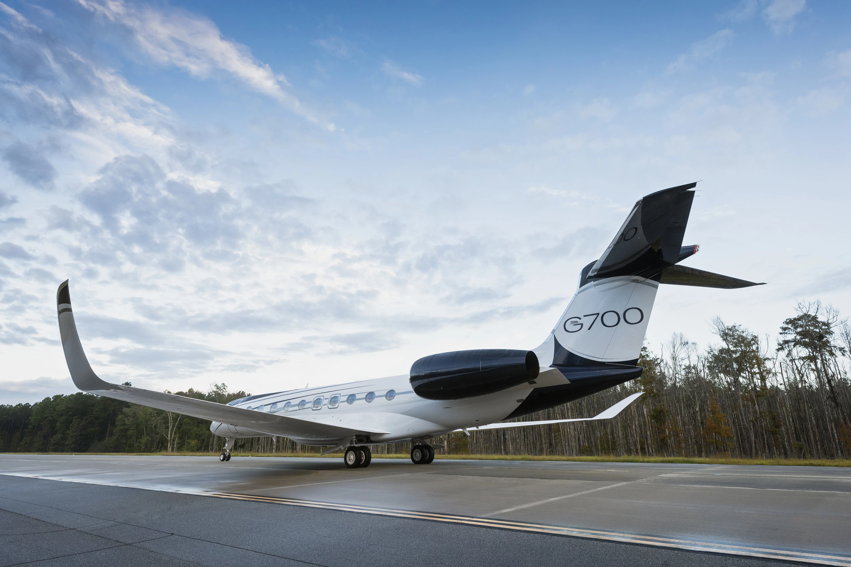 The G700 is the largest aircraft built by Gulfstream