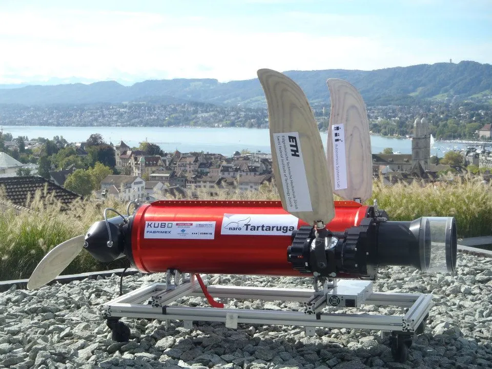 The current naro - tartaruga prototype, minus the shell