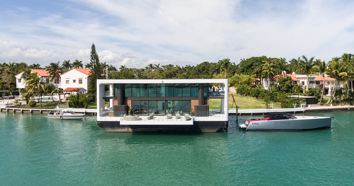 Arkup S Incredible Floating Home Is Finally Complete And It Ll Cost You 5 5 Million