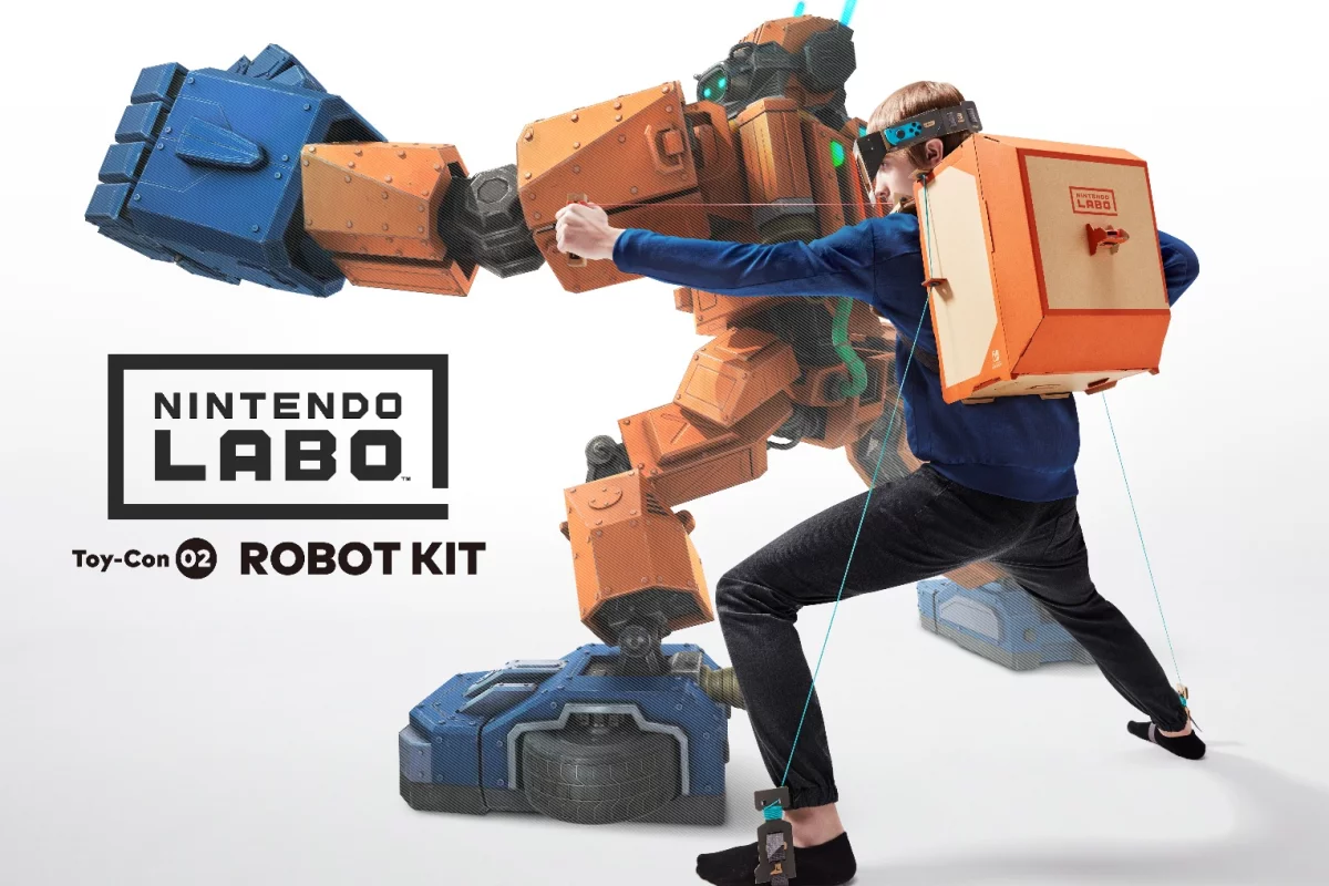 Nintendo has unveiled Labo, cardboard construction kits that turn the Switch console into things like a playable piano or wearable robot suit