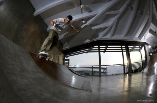 Main ramp in living room