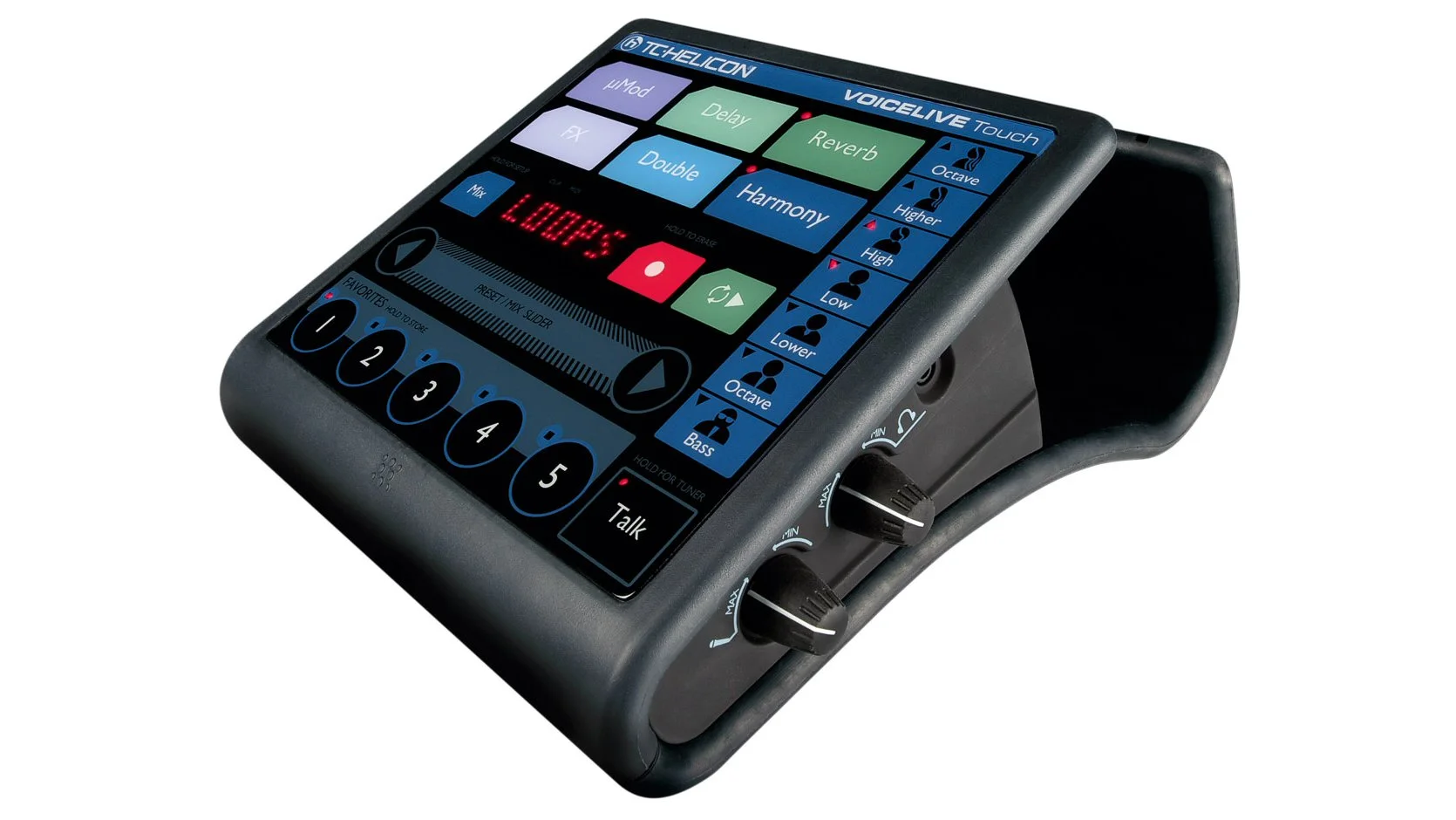 Touchscreen tapping and swiping comes to the vocal effects processor in the form of VoiceLive Touch from TC-Helicon