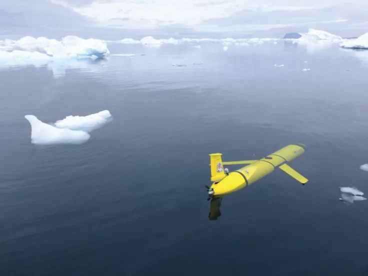 A robotic glider on the surface