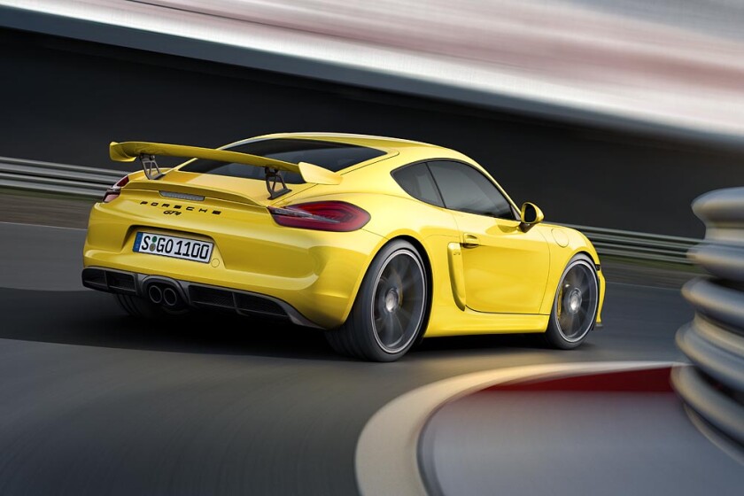 The GT4's 20-inch wheels hide big brakes