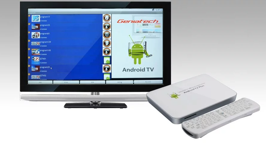 Geniatech has unveiled its Android TV set-top box that plays full 1080p high definition video on HDTVs, is a digital media player, a digital photo frame, a games console and internet browsing platform
