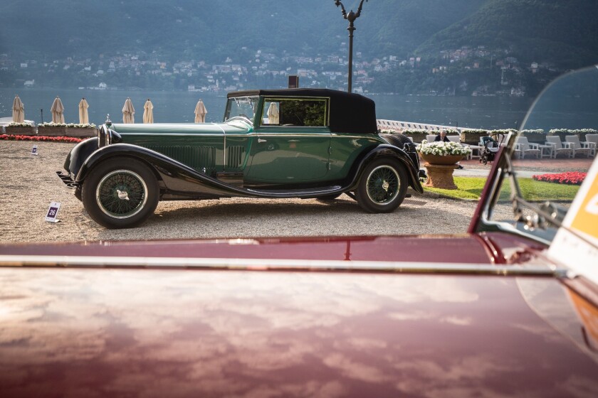 Alain Lecocq's 1932 Alfa Romeo 6C 1750 Gran Turismo Cabriolet by Castagna won the popular vote of attendees at Villa Erba who were younger than 16 years.