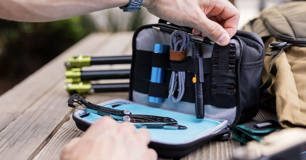 Leatherman EDC case doubles as a mini workstation for multitool tasks Leatherman EDC case doubles as a mini workstation for multitool tasks