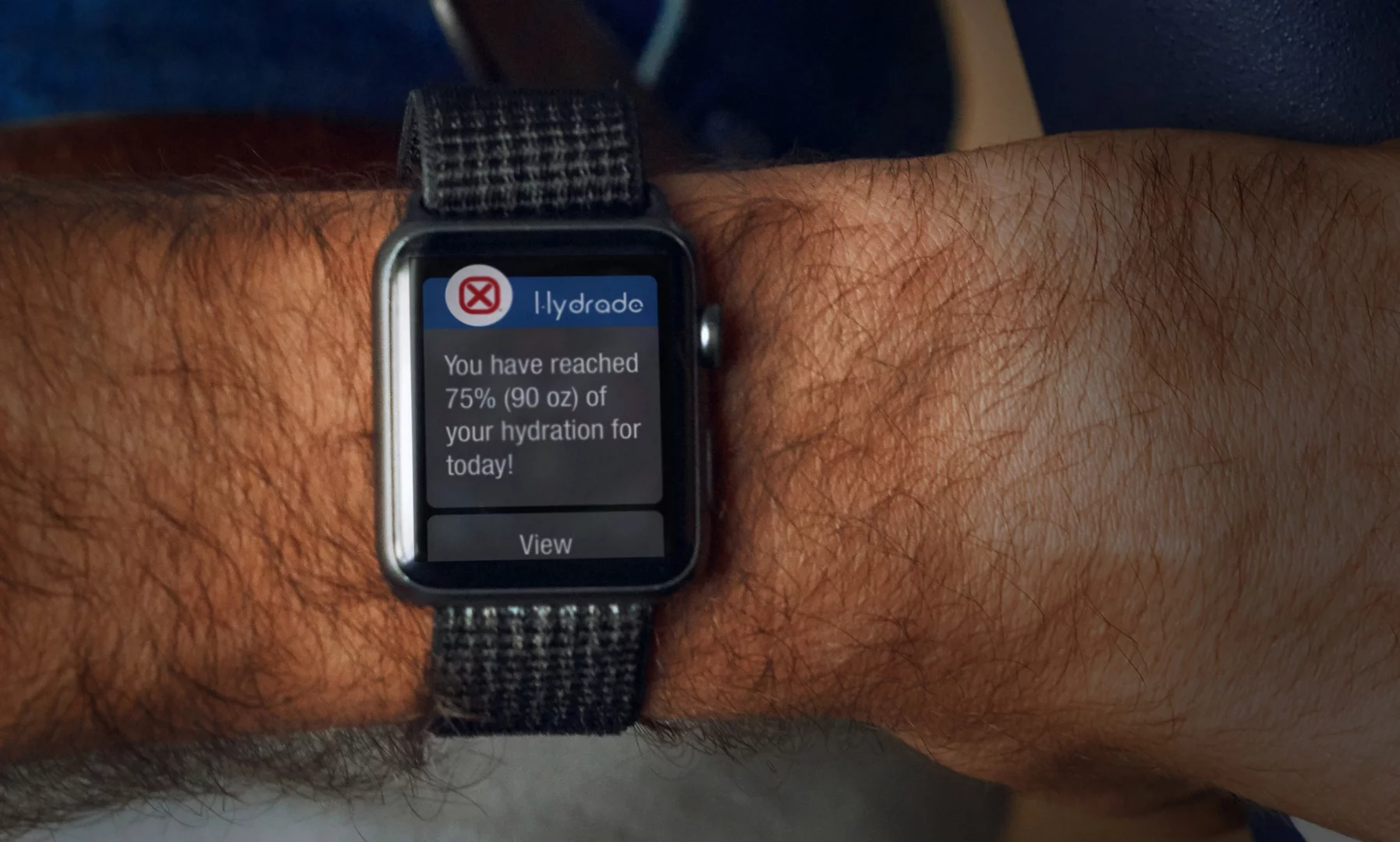 Hydrade report via Apple Watch