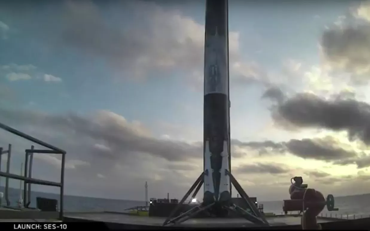 Today's flight marks the first time the same ballistic rocket has made a second flight and landed from an orbital space mission